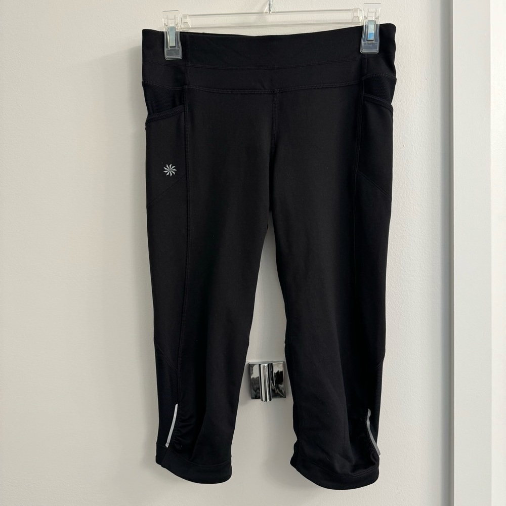 ATHLETA - Black Running Capris